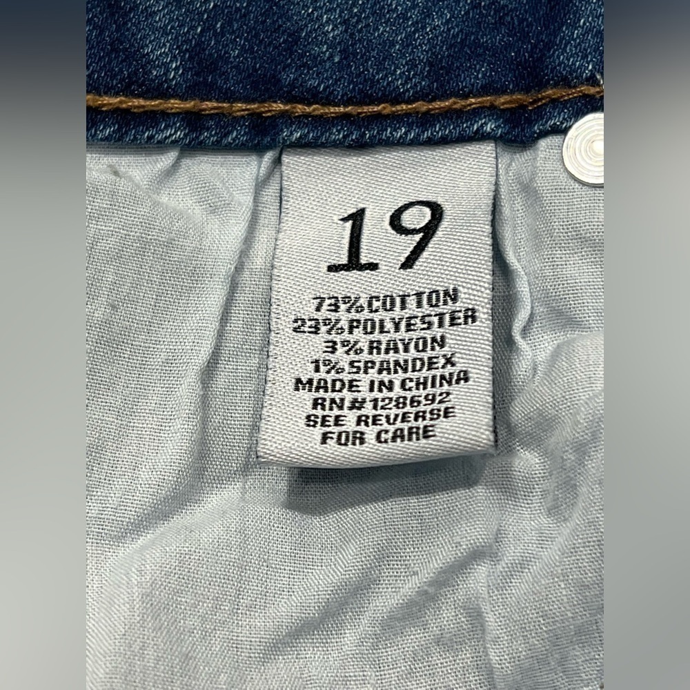 Madden NYC Distressed Skinny Jeans Blue - Picture 7 of 11